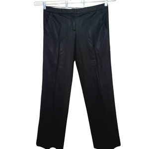 Theory Exclusively For Coop Barneys New York Black Wool Dress Pants Size 33